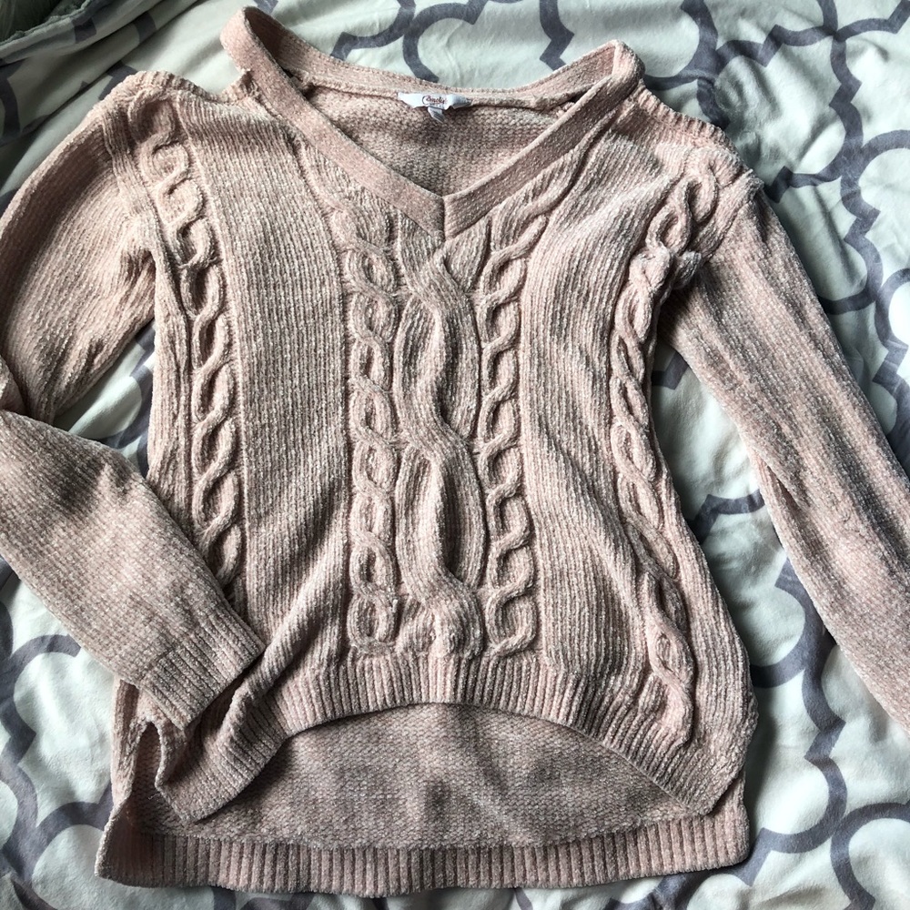 Pink candies sweater